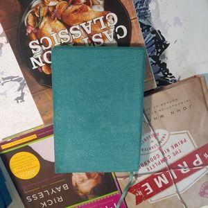 Turquoise Suede Journal